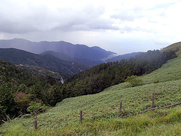 仁科峠からの景色